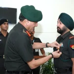 General Dhiraj Seth Commending