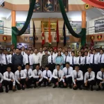 Group Photo of Students and Officers
