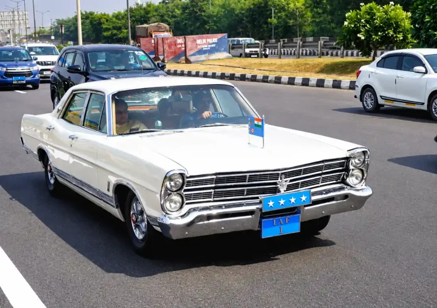 Meet IAF-1 the Historic Ford Car That Served Indian Air Force Chiefs for 23 Years