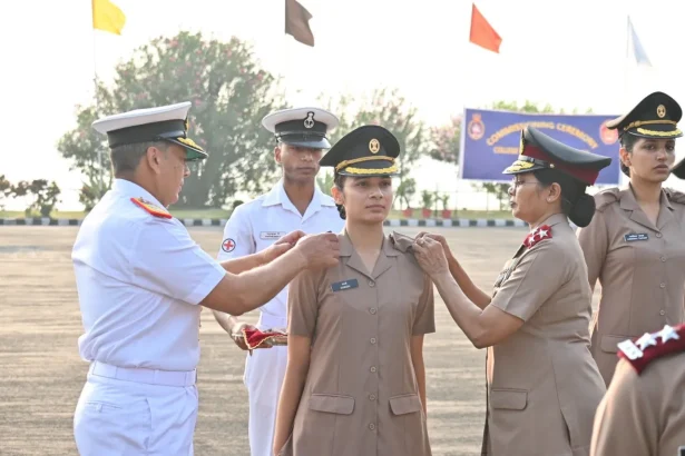37 Nursing Cadets Commissioned into Military Nursing Service at INHS Asvini, Mumbai