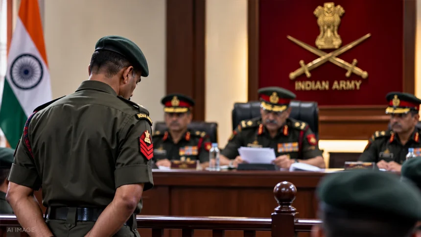 नकली सेना नौकरी का झांसा देकर 51.44 लाख की ठगी के आरोप में भारतीय सेना के सूबेदार का जनरल कोर्ट मार्शल