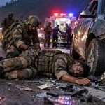 सड़क हादसे के बाद लखनऊ में 12 कुमाऊं जवान की मौत