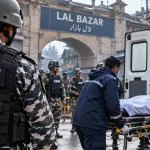 श्रीनगर के लाल बाजार में गिरने के बाद CRPF कर्मी की मौत