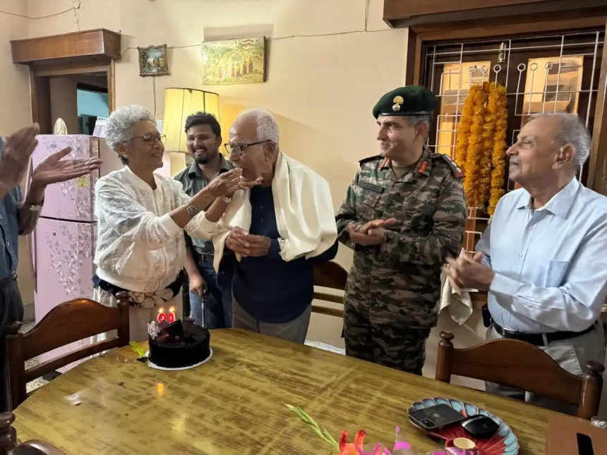 Indian Army Celebrates 99th Birthday of Lieutenant Colonel JC Tyagi