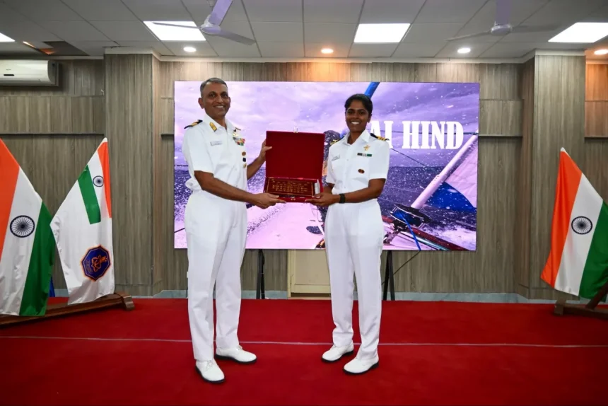 Lt Cdr Roopa Inspires Students With Her 238-Day Global Circumnavigation Journey