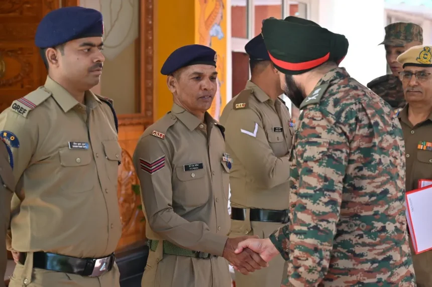 Lt Gen Harpal Singh Reviews Strategic Border Road Projects in Himachal Pradesh