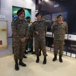 Lt Gen IS Panjrath Reviewing