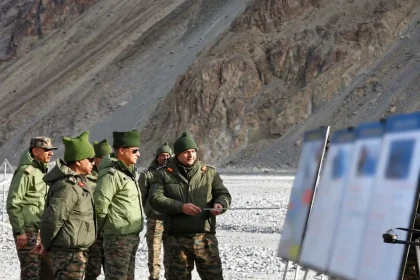Lt Gen Madanraj Pande Reviews Air Defence Firing by Indian Army's Vyomari Vidhwansak Brigade