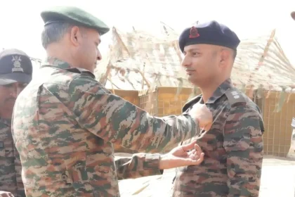 Lt Gen Mohit Malhotra Commending