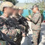 Lt Gen Pratik Sharma Reviews Security Situation at Rashtriya Rifles Unit in South Kashmir