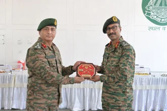 Lt Gen VMB Krishnan Visits Punjab Regimental Centre in Ramgarh