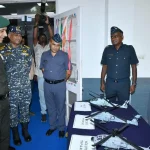 Lt Gen Virendra Vats Reviewing