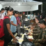 Women Aspirants Participate in Indian Army Military Police Recruitment Rally in Kozhikode
