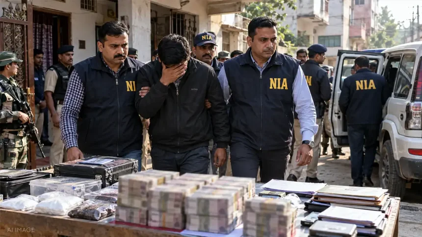 फर्जी करेंसी और मादक पदार्थ तस्करी जांच में NIA की बिहार में 11 ठिकानों पर छापेमारी