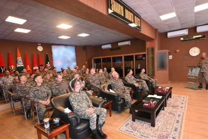 Officers Sitting
