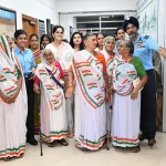 Officers with Veer Naris