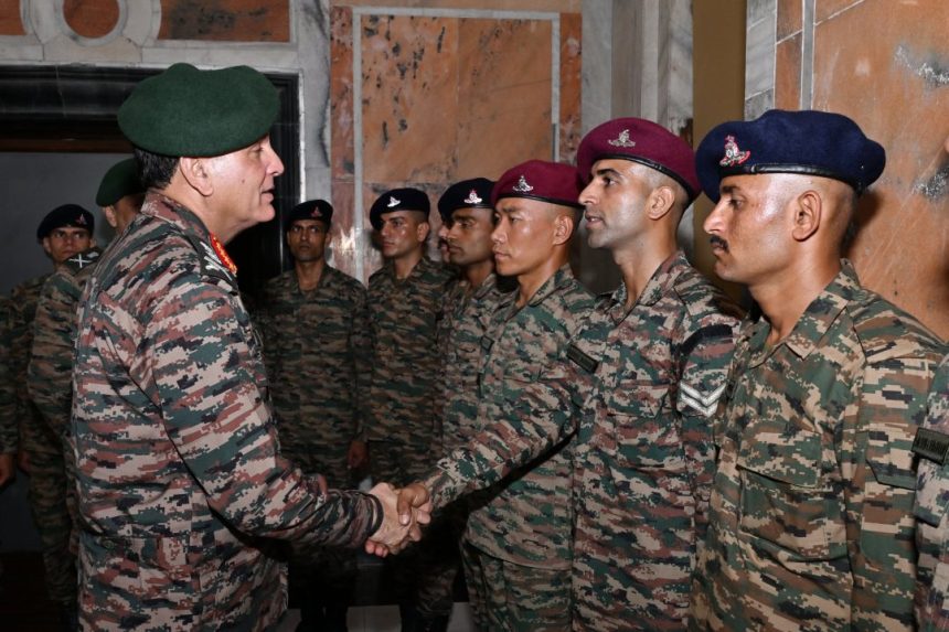 General Dhiraj Seth Felicitates 23 Indian Army Mountaineers Who Conquered 7,756-Metre Mount Kamet