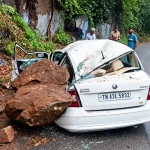 Retired Indian Air Force Officer Killed as Boulder Falls on Car in Coonoor