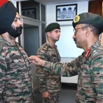 Lt Gen VMB Krishnan Visits Sikh Regimental Centre