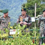 Spear Corps Commander Visits Assam Rifles Forward Post in Manipur, Reviews Operational Readiness