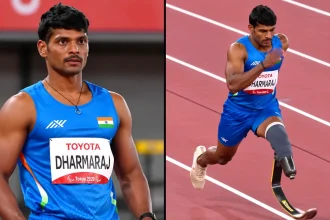 Subedar Solairaj Dharmaraj Wins Gold, Sets New Asian Record with 7.15m Long Jump