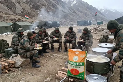 भारतीय सेना ने सैनिकों के लिए ‘भारत राइस’ की शुरुआत की, सैन्य रसद मजबूत करने को FCI के साथ एमओयू किया