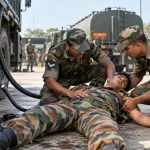 ड्यूटी के दौरान वाहन में डीजल भरते समय गलती से डीजल निगलने से अग्निवीर की मौत
