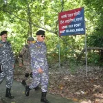 Vice Admiral Vineet McCarty Reviews Operational Readiness at Remote Andaman Islands