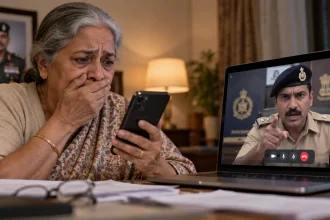 कोलकाता में डिजिटल अरेस्ट ठगी में भारतीय सेना के अधिकारी की विधवा से 15 लाख की ठगी