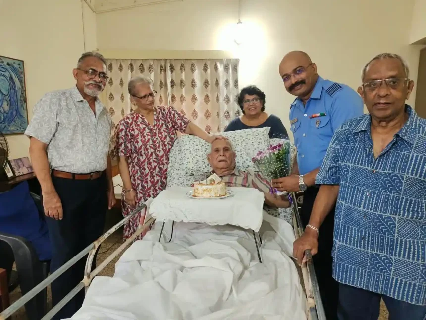Indian Air Force Celebrates 104th Birthday of Wing Commander Cecil Barretto in Goa
