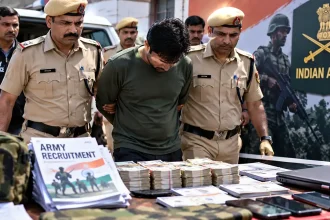 सैन्य खुफिया सूचना पर ₹46 लाख का फर्जी सेना भर्ती रैकेट पकड़ा गया
