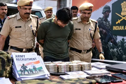 सैन्य खुफिया सूचना पर ₹46 लाख का फर्जी सेना भर्ती रैकेट पकड़ा गया
