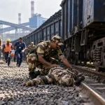 एनटीपीसी फरक्का में ड्यूटी पर तैनात CISF जवान कोयला ट्रेन की चपेट में आया