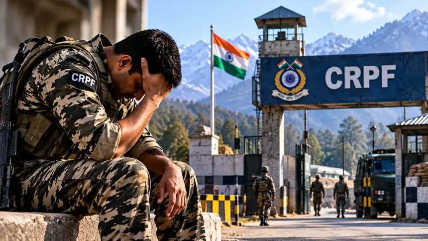 CRPF Constable Allegedly Dies by Suicide in Ganderbal Camp