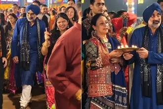 Indian Air Force Chief Joins Garba Celebrations in Vadodara, Performs Maa Chandraghanta Aarti