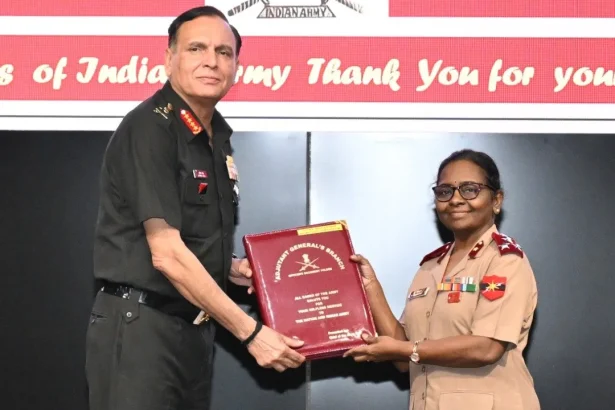 General Dhiraj Seth Honours Retiring Officers, Calls Them ‘Yoddhas Beyond Uniform’